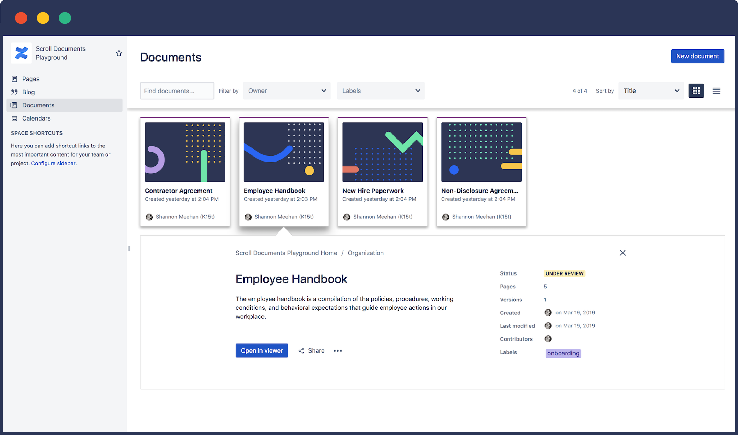 Scroll Documents for Confluence Overview