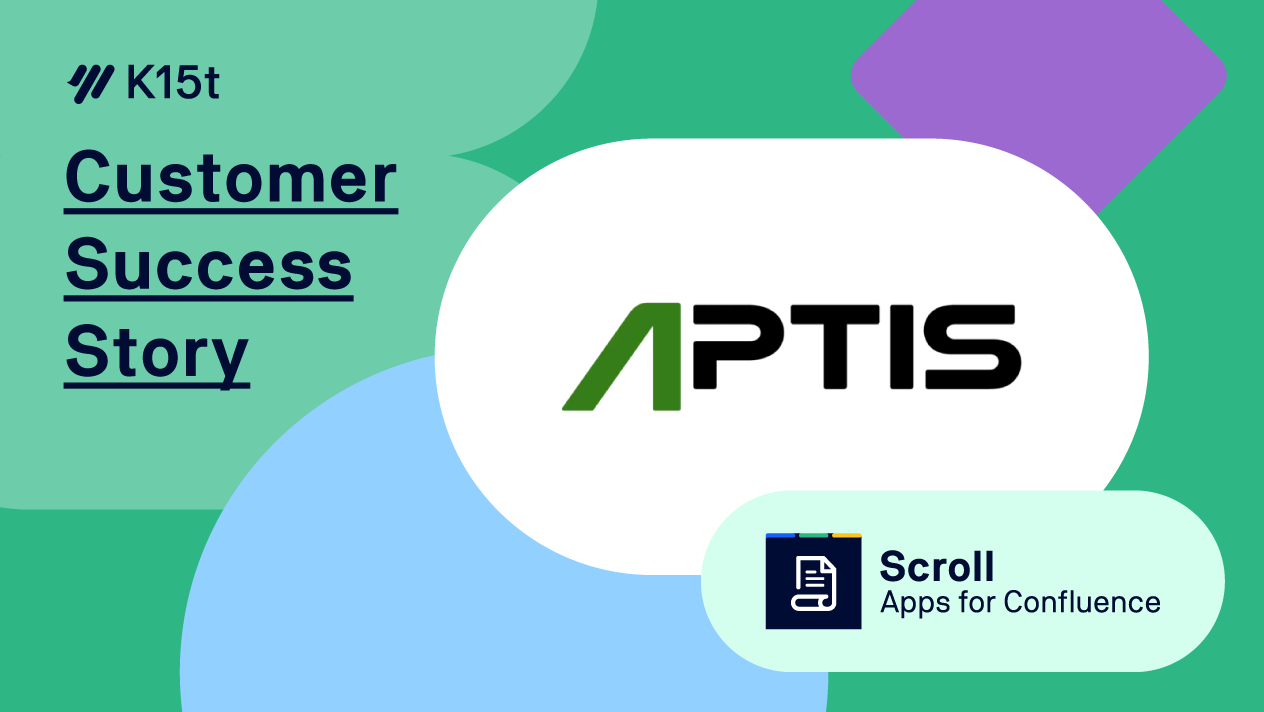 How APTIS Simplified Documentation for Their Flagship App on the Atlassian Marketplace