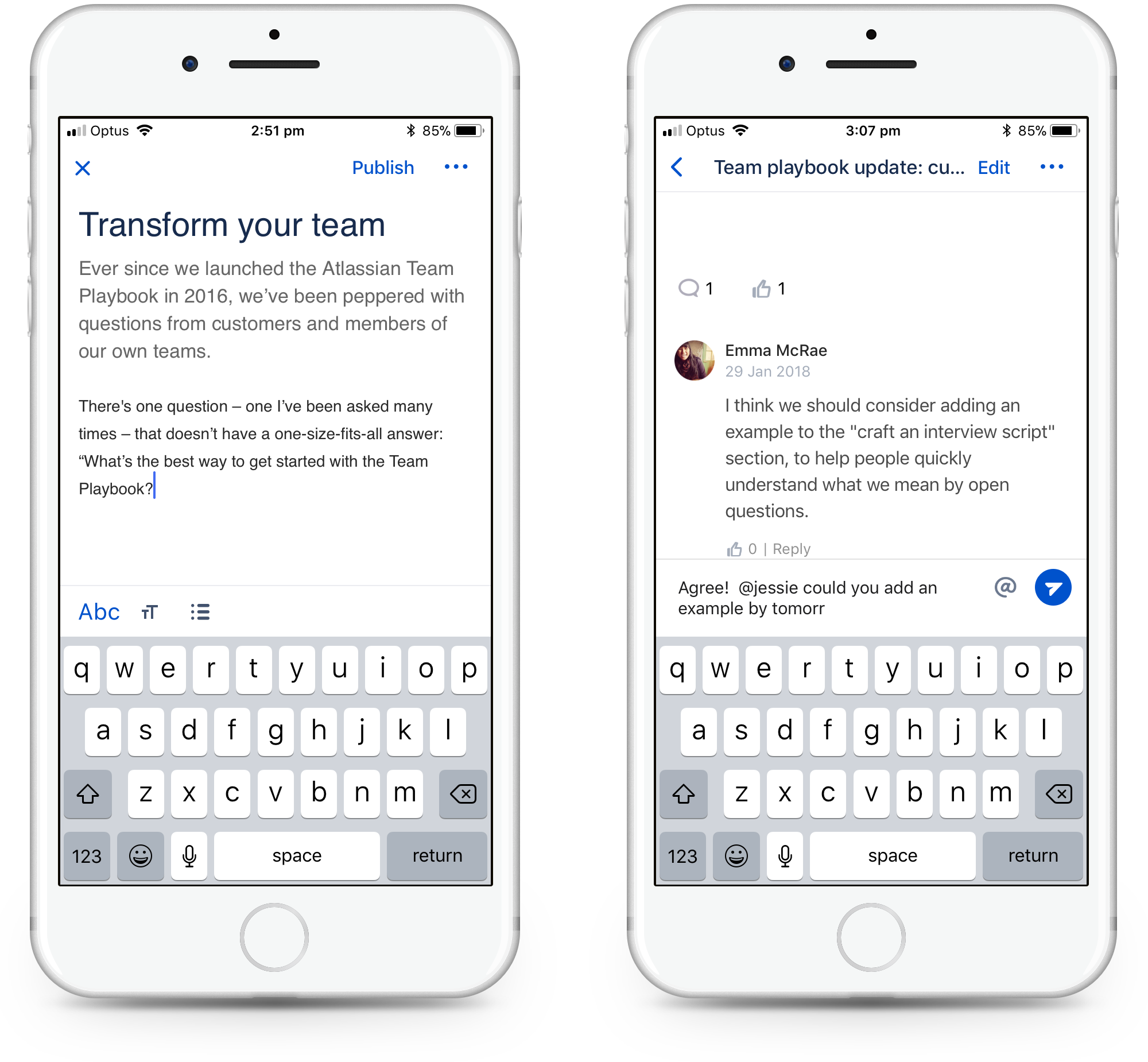 Confluence Mobile App