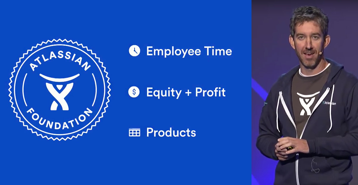 Atlassian Foundation and Scott Farquhar at Atlassian Summit Europe 2017